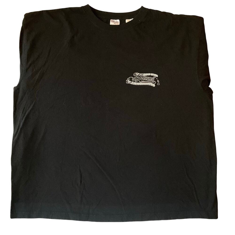 Time Out Timeless Sportswear Men Short Sleeve T-shirt size 2XL, Black, Hawaii